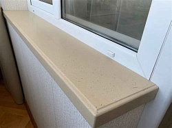 Подоконник из искусственного камня Grandex P-102 Pure Beige